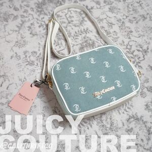 Juicy Couture Mini Crossbody Gothic Denim Shoulder Bag - New with Tags